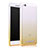 Coque Ultra Slim Transparente Souple Degrade pour Xiaomi Redmi 4A Jaune