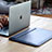 Double Pochette Housse Cuir L01 pour Apple MacBook 12 pouces Petit