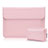 Double Pochette Housse Cuir L01 pour Samsung Galaxy Book Flex 15.6 NP950QCG Rose