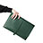 Double Pochette Housse Cuir L18 pour Apple MacBook Air 11 pouces Vert