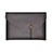 Double Pochette Housse Cuir L22 pour Apple MacBook 12 pouces Marron