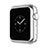 Etui Bumper Luxe Aluminum Metal A01 pour Apple iWatch 2 42mm Argent