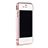 Etui Bumper Luxe Aluminum Metal pour Apple iPhone 4 Rose Petit