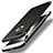 Etui Bumper Luxe Metal et Plastique F02 pour Apple iPhone 7 Plus Noir