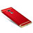 Etui Bumper Luxe Metal et Plastique M01 pour Huawei G9 Plus Rouge Petit