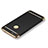 Etui Bumper Luxe Metal et Plastique M02 pour Huawei Nova Noir Petit