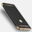 Etui Bumper Luxe Metal et Plastique M02 pour Huawei Nova Noir Petit