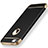 Etui Bumper Luxe Metal et Plastique pour Apple iPhone 5 Noir