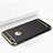 Etui Bumper Luxe Metal et Plastique pour Apple iPhone 6S Noir Petit