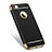 Etui Bumper Luxe Metal et Plastique pour Apple iPhone SE Noir Petit