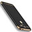 Etui Bumper Luxe Metal et Plastique pour Huawei Enjoy 7 Plus Noir Petit