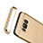 Etui Bumper Luxe Metal et Plastique pour Samsung Galaxy S8 Or Petit