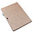 Etui Clapet Portefeuille Livre Cuir L01 pour Huawei MediaPad M2 10.0 M2-A01 M2-A01W M2-A01L Or Petit