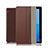 Etui Clapet Portefeuille Livre Cuir L01 pour Huawei MediaPad T3 10 AGS-L09 AGS-W09 Marron Petit