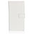 Etui Clapet Portefeuille Livre Cuir L01 pour Sony Xperia XZ1 Compact Blanc Petit