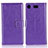 Etui Clapet Portefeuille Livre Cuir L01 pour Sony Xperia XZ1 Compact Violet