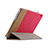 Etui Clapet Portefeuille Livre Cuir L06 pour Huawei MediaPad T3 10 AGS-L09 AGS-W09 Rouge Petit