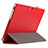 Etui Clapet Portefeuille Livre Cuir pour Huawei MediaPad M2 10.0 M2-A01 M2-A01W M2-A01L Rouge Petit