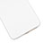 Etui Plastique Rigide avec Trou Mat pour Apple iPhone 6S Blanc Petit