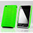 Etui Plastique Rigide Mailles Filet pour Apple iPhone 3G 3GS Vert