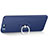 Etui Plastique Rigide Mat M02 pour Huawei Honor 9 Bleu Petit