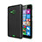 Etui Plastique Rigide Mat pour Microsoft Lumia 535 Noir