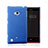 Etui Plastique Rigide Mat pour Nokia Lumia 720 Bleu