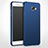 Etui Plastique Rigide Mat pour Samsung Galaxy A8 (2016) A8100 A810F Bleu