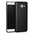 Etui Plastique Rigide Mat pour Samsung Galaxy C9 Pro C9000 Noir