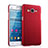 Etui Plastique Rigide Mat pour Samsung Galaxy Grand Prime 4G G531F Duos TV Rouge Petit