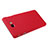 Etui Plastique Rigide Mat pour Samsung Galaxy On7 (2016) G6100 Rouge Petit