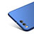 Etui Plastique Rigide Mat pour Xiaomi Mi Note 3 Bleu Petit