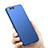 Etui Plastique Rigide Mat pour Xiaomi Mi Note 3 Bleu Petit