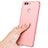 Etui Plastique Rigide Mat Q04 pour Huawei Nova 2 Plus Or Rose Petit