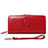 Etui Pochette Cuir Portefeuille Universel Rouge