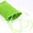 Etui Pochette Velour Universel Vert Petit