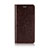 Etui Portefeuille Livre Cuir F01 pour Apple iPhone Xs Marron