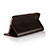 Etui Portefeuille Livre Cuir F01 pour Apple iPhone Xs Marron Petit