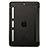 Etui Portefeuille Livre Cuir L05 pour Apple iPad Mini 3 Noir Petit