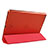 Etui Portefeuille Livre Cuir pour Apple iPad Air Rouge Petit