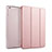 Etui Portefeuille Livre Cuir pour Apple iPad Mini 2 Or Rose Petit