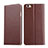 Etui Portefeuille Livre Cuir pour Apple iPhone 6 Marron