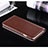 Etui Portefeuille Livre Cuir pour Apple iPhone 6 Marron Petit