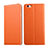 Etui Portefeuille Livre Cuir pour Apple iPhone 6 Orange