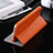 Etui Portefeuille Livre Cuir pour Apple iPhone 6S Orange Petit