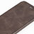 Etui Portefeuille Livre Cuir pour Apple iPhone 8 Marron Petit