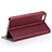 Etui Portefeuille Livre Cuir pour Apple iPhone SE Marron