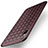 Etui Silicone Gel Motif Cuir pour Apple iPhone X Marron Petit