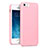 Etui Silicone Gel Souple Couleur Unie pour Apple iPhone 5 Rose