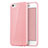 Etui Silicone Gel Souple Couleur Unie pour Apple iPhone 6S Plus Rose Petit